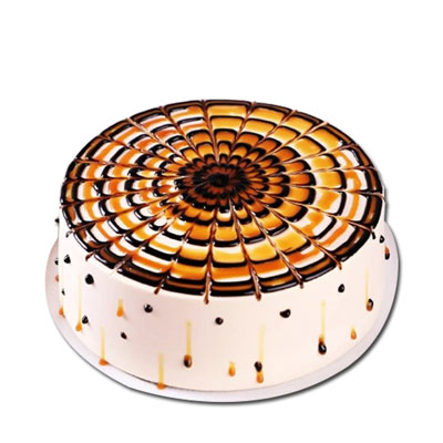 "Round shape Pineapple cake - 1kg (code PC40) - Click here to View more details about this Product
